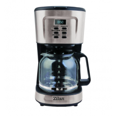 Filtru De Cafea, Putere 900w, Capacitate 1.5l, Rezervor Gradat, Functie De Pastrare A Temperaturii, Filtru Detasabil, Afisaj Led, Programare/amanare, Inox, Argintiu