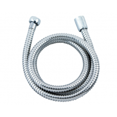 Furtun De Dus    Klausstech, Lungime 2m, Racord Alimentare Din Alama, 2 Bucse Din Alama La Ambele Capete, Finisaj Lucios, Argintiu