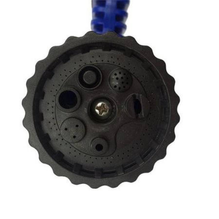 Furtun KlaussTech Extensibil De Gradina Cu Pistol Pulverizare Apa, Lungime 65 M, Usor De Transportat, Presiune De Lucru 6 Bar, Utilizare Suprateran, Albastru