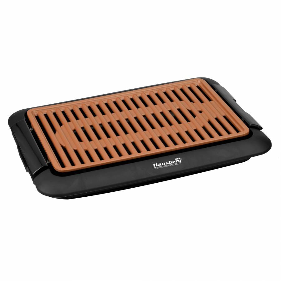 Gratar Electric, Putere 1000 W, Design Modern, Maro