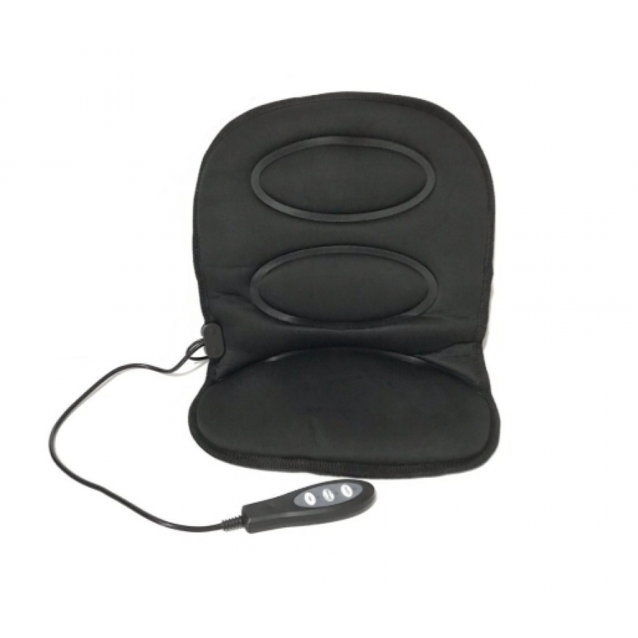 Husa Pentru Scaun Auto Sau Birou KlaussTech, Functie Masaj Si Incalzire, 3 Zone De Masaj, Telecomanda,  Ideala Pentru Relaxare, Design Modern