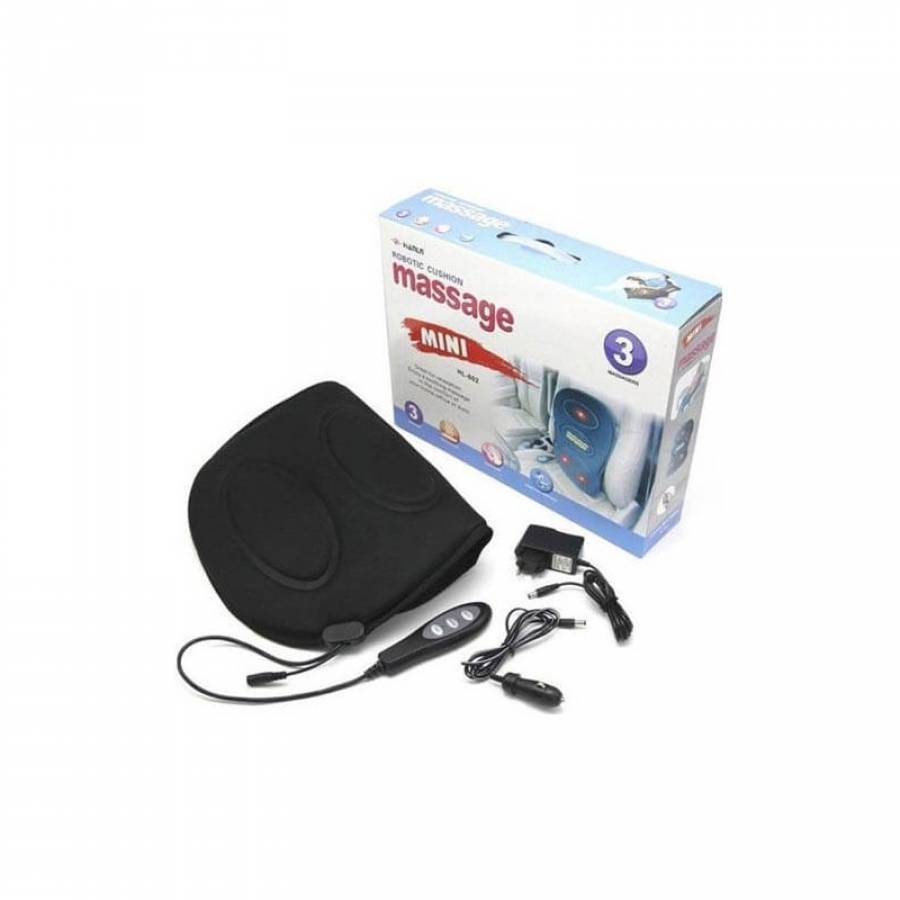 Husa Pentru Scaun Auto Sau Birou KlaussTech, Functie Masaj Si Incalzire, 3 Zone De Masaj, Telecomanda,  Ideala Pentru Relaxare, Design Modern