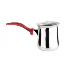 Ibric, Inox, Capacitate 0.85l, Ideal Pentru Ceai Si Cafea, Mentine Caldura, Coada Ebonita, Argintiu