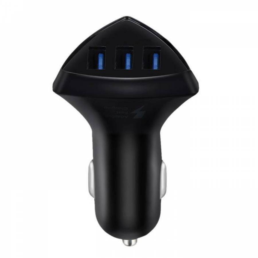 Incarcator Auto Cu 3 Porturi Usb Klausstech, Iesire 4,2 A, Tensiune 12 - 24v, Compatibil Cu Toate Dispozitivile Cu Port Usb, Usor De Montat Si Folosit, Design Modern, Negru