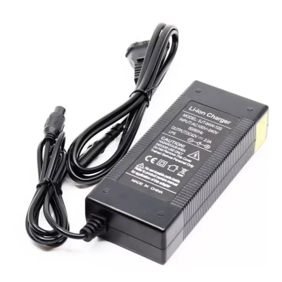 Incarcator KlaussTech Hoverboard Profesional, Universal, Compatibil Cu Modele 6.5/8/8.5/10inch, Compact, Ac 100-240v 50/60 Hz, Culoare Negru