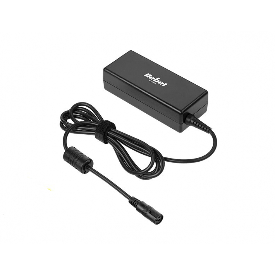 Incarcator Universal Laptop, 45w, 12-19.5v, Alimentare La Retea, 10 Mufe Incluse, Selectare Automata A Tensiunii, Negru