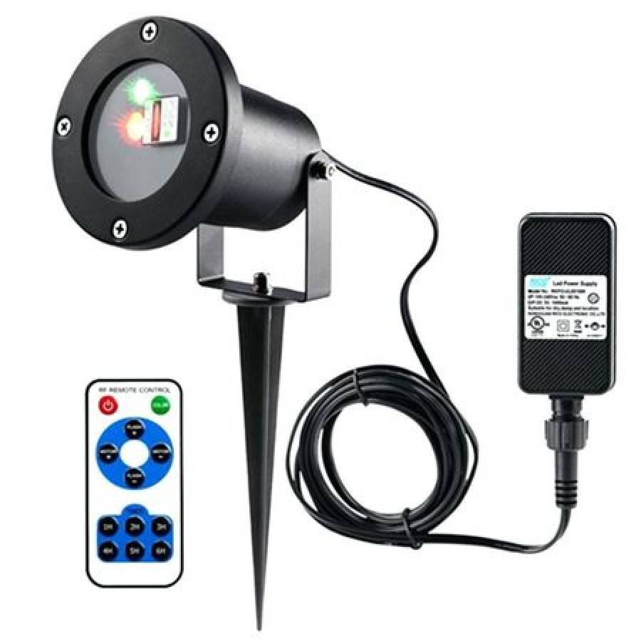 Instalatie Pentru Craciun, Tip Proiector Laser Pentru Exterior, Carcasa Rezistenta, Klausstech