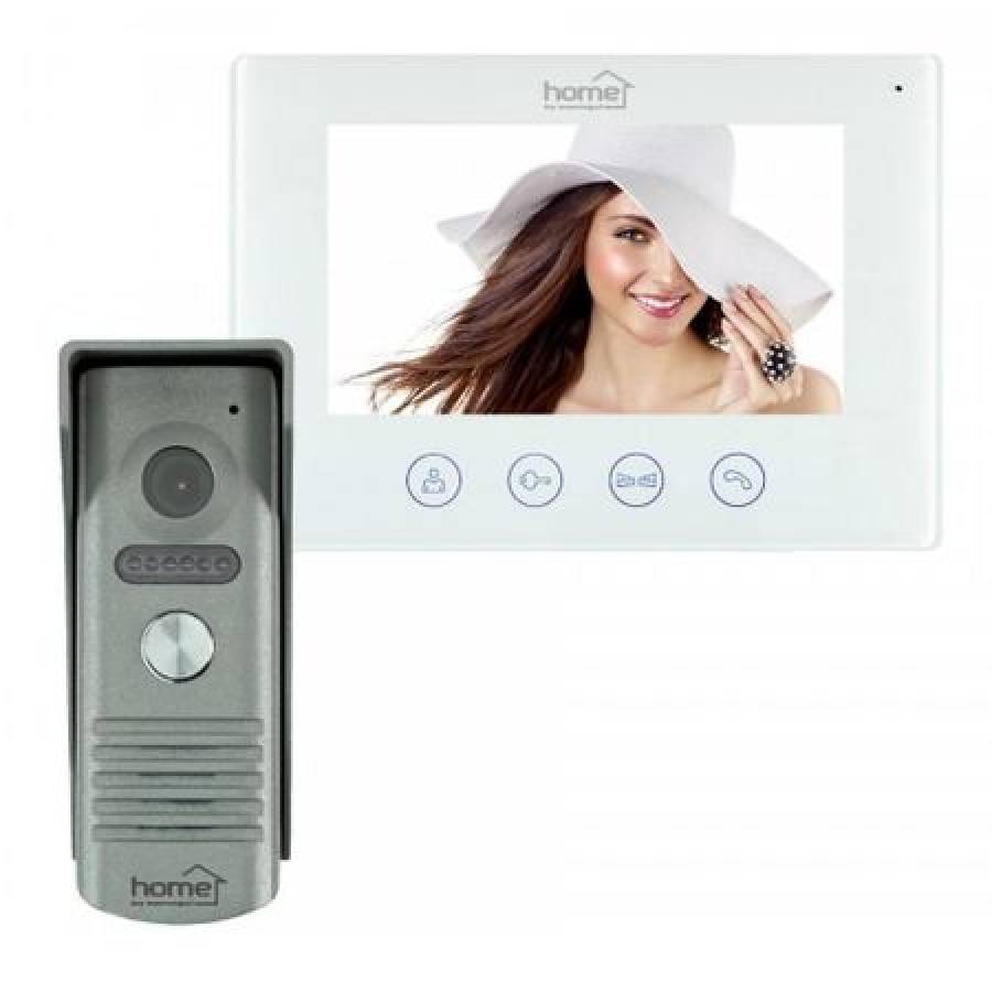 Interfon Video Klausstech, Ecran Lcd 7 Inch , Conectare Internet Wireless , Tip Video-interfon, Funnctii Smart, Deschidere Usa/yala