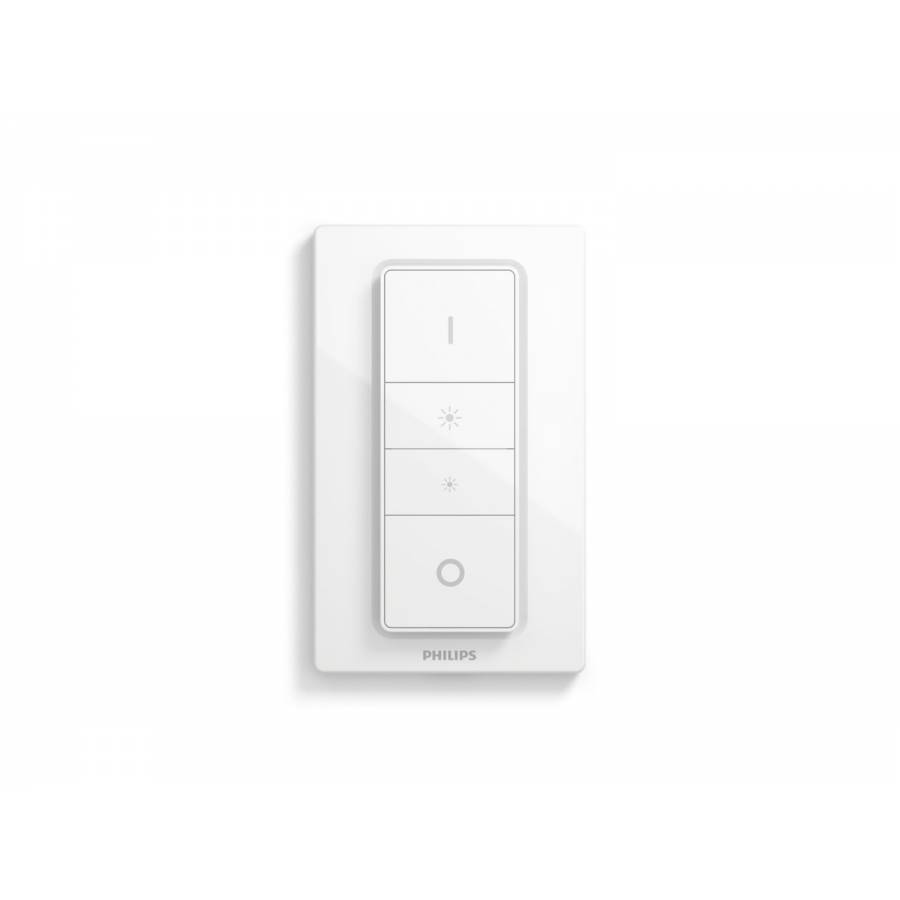 Intrerupator Cu Variator Philips, Functionare Cu Baterii, Instalare Wireless, 2400 - 2483.5 Mhz, -10°c – 45°c, Modern, Culoare Alb