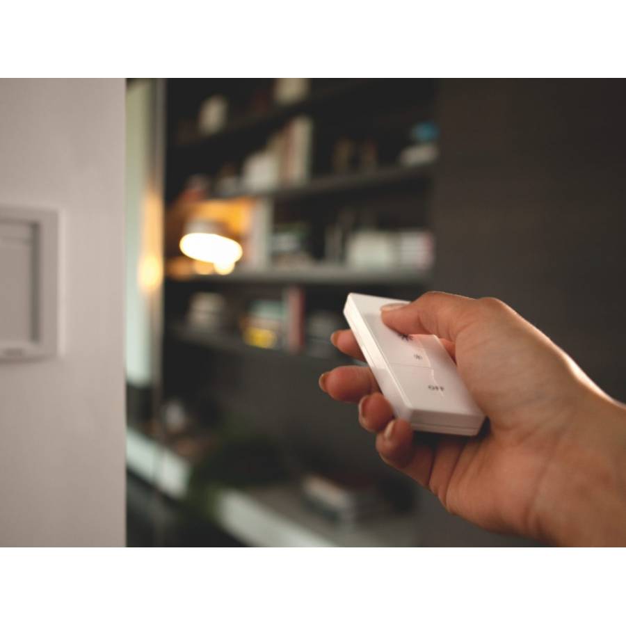 Intrerupator Cu Variator Philips, Functionare Cu Baterii, Instalare Wireless, 2400 - 2483.5 Mhz, -10°c – 45°c, Modern, Culoare Alb