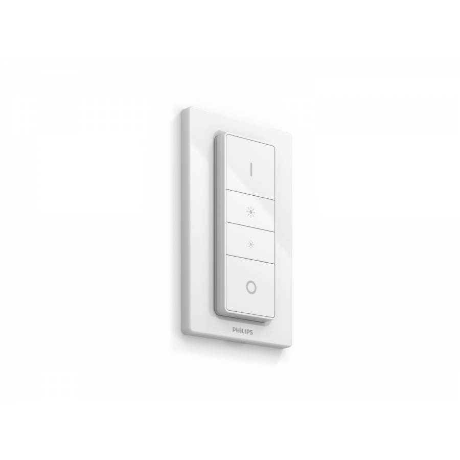 Intrerupator Cu Variator Philips, Functionare Cu Baterii, Instalare Wireless, 2400 - 2483.5 Mhz, -10°c – 45°c, Modern, Culoare Alb