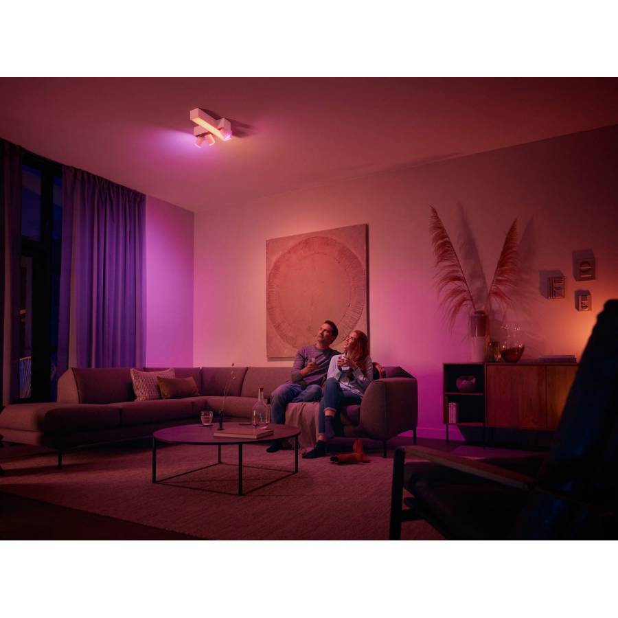 Intrerupator Philips Cu Variator , Instalare Wireless, Functionare Prin Baterii, Material Plastic, 0°c - 40°c, 2400 - 2483.5 Mhz, Ip20, Alb