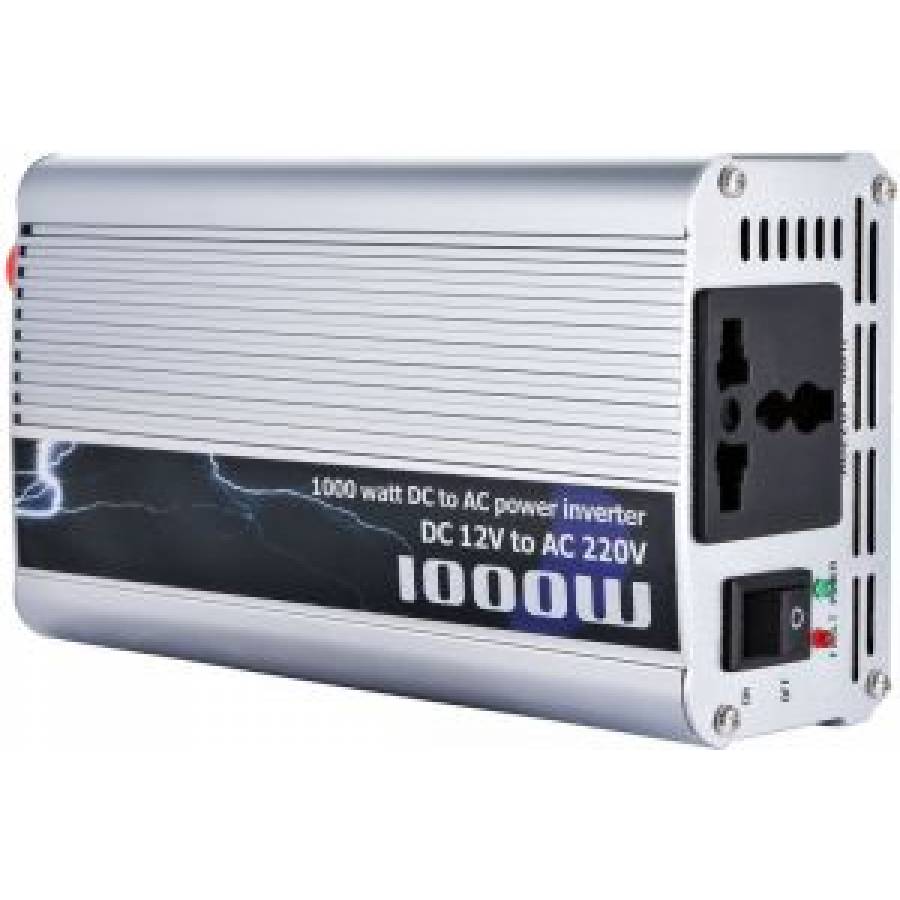 Invertor Auto Klausstech 1000 W , Alimentare 12v Dc / Iesire 220v Ac