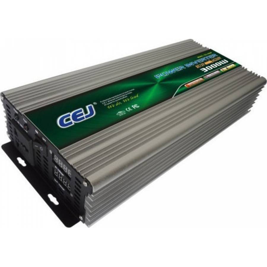 Invertor Auto , Alimentare Curent Continuu 12v - Iesire Ac 220v , Putere 1500w , Conectare Usb Incarcare Telefon