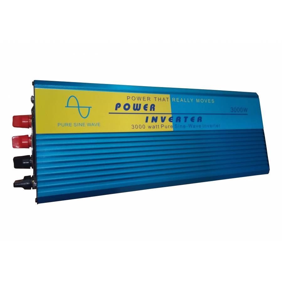 Invertor Cu Sinus Pur Klausstech, Putere 3000 W , Alimentare 24v , Cabluri De Conectare La Baterie