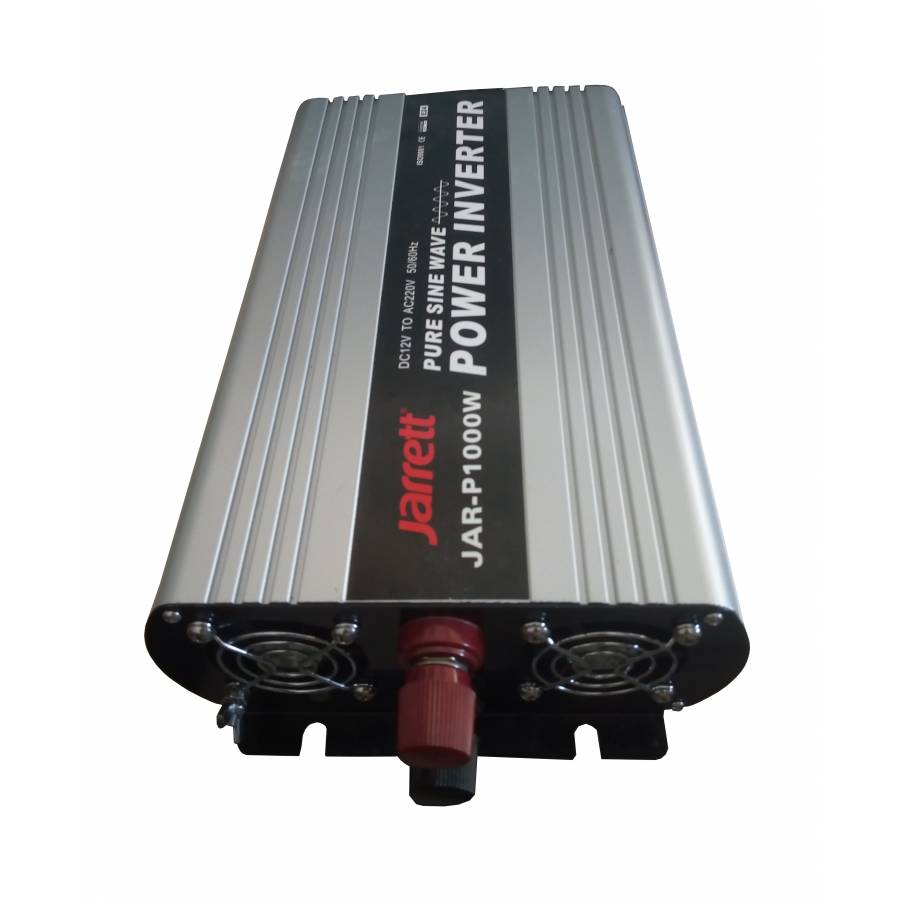 Invertor De Curent Alimentare 12v - 220 V , 1000w ,  Unda Sinusoidala Sinus Pur , Conectori 2 X Priza Shuko , 1 X Usb