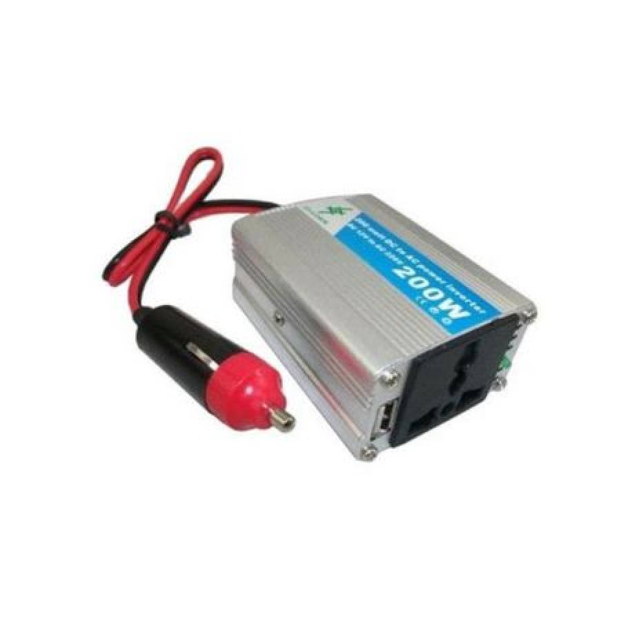 Invertor Tensiune 12v-220v , 200 W, Putere Continua 200 W