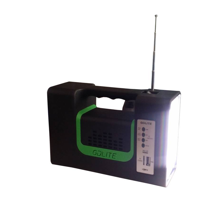 Kit Cu Incarcare Solara, Compus Din 3 Becuri Led Si Aparat Gdlite , Acumulator Cu Autonomie Mare , Mp3 Player Incorporat, Radio Fm