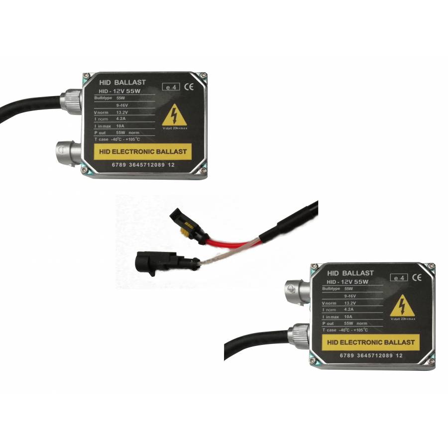 Kit Lampi Hid Xenon , Cu Putere De 35 W H4 , Flux Luminos 3300lm , Lungime De Unda 6000k