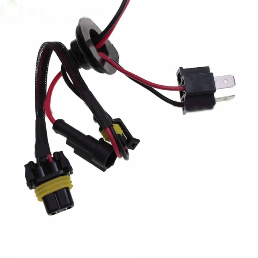 Kit Lampi Hid Xenon , Cu Putere De 35 W H4 , Flux Luminos 3300lm , Lungime De Unda 6000k