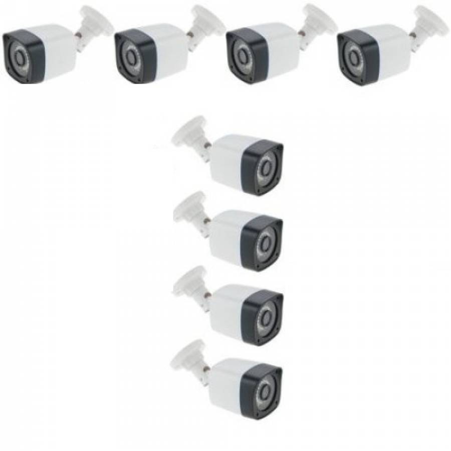 Kit Supraveghere Video Klausstech, Full Hd 2 Mp 8 Camere Sistem Plug & Play 2018