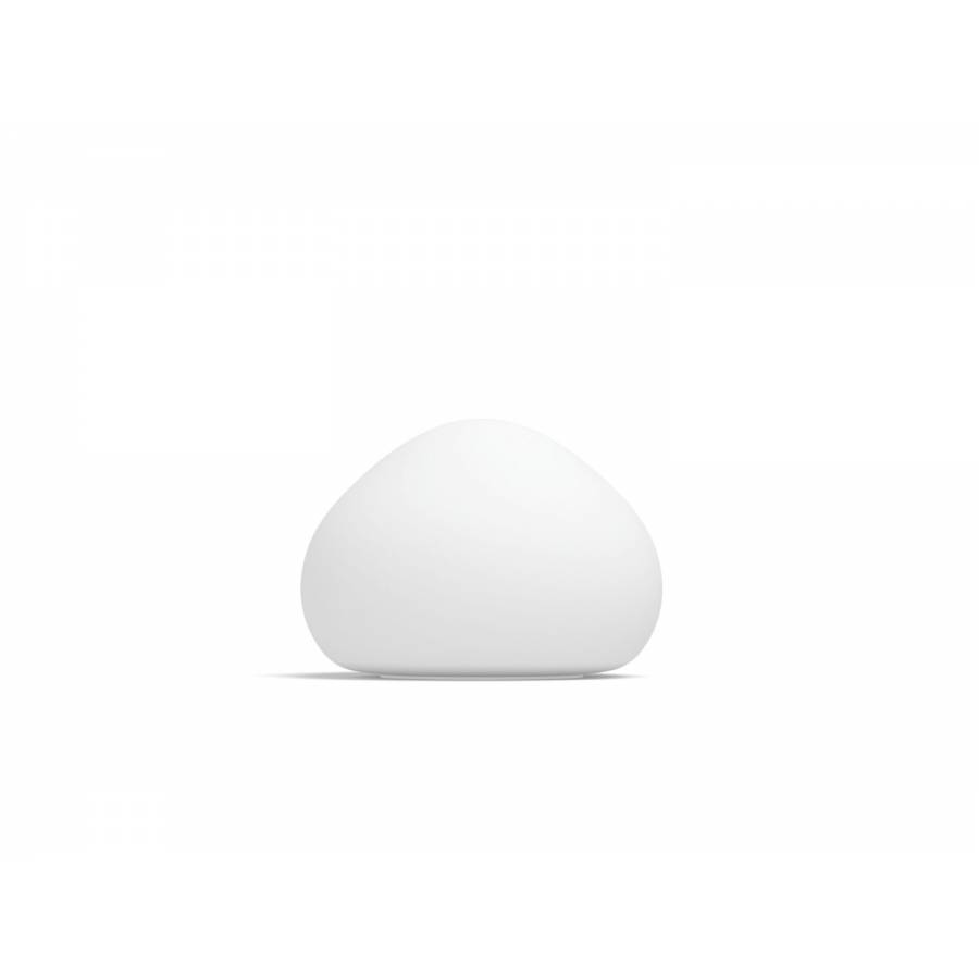 Lampa Ambianta Alba, De Masa, Philips, Functionare Bridge, Bluetooth, Led E27, Include Variator, Material Sticla, 25000 Ore, 8.5 W, Alb