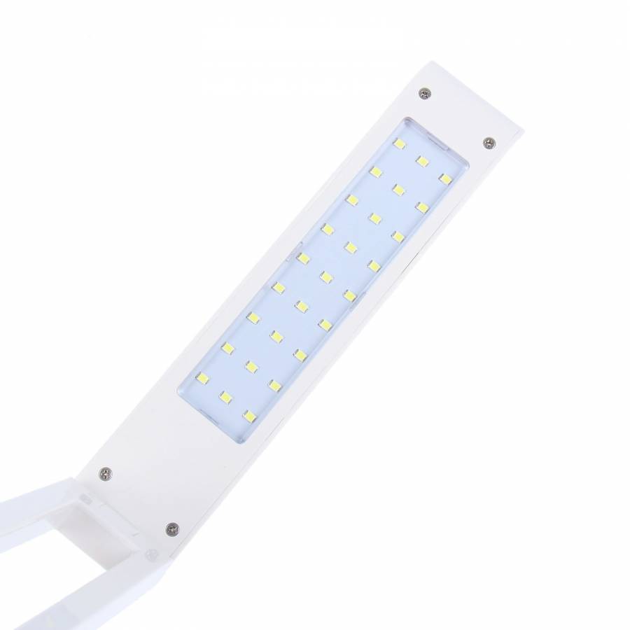 Lampa Cu Led Klausstech, Design Compact Si Ergonomic, Acumulator Reincarcabil, Consum Mic De Energie, Sursa De Lumina Integrata, Alb
