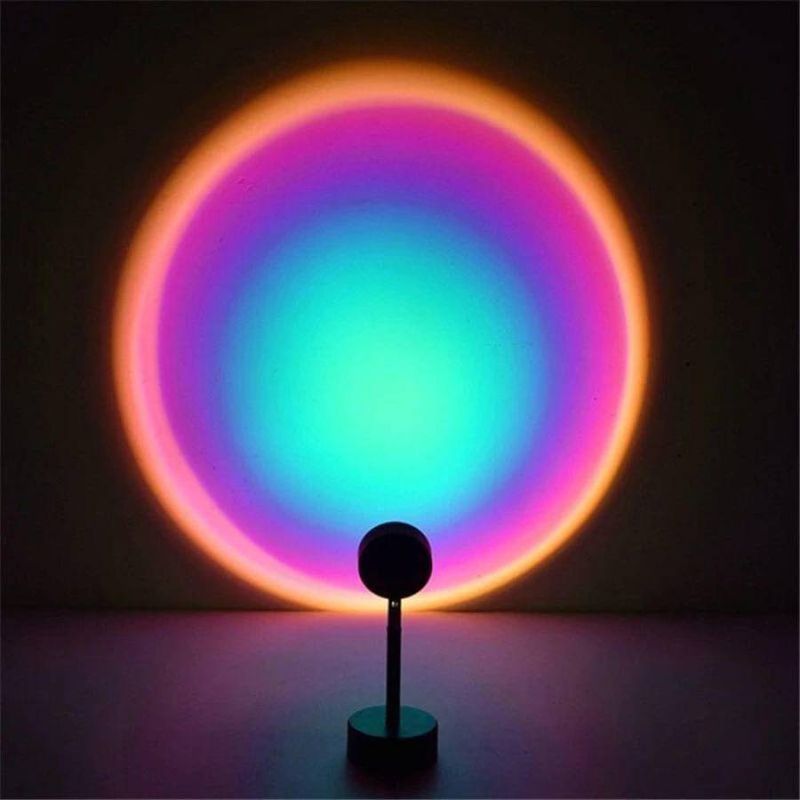 Lampa Cu Lupa, Videografie, Efect De Apus De Soare, Usor De Folosit, Ergonomica, Negru