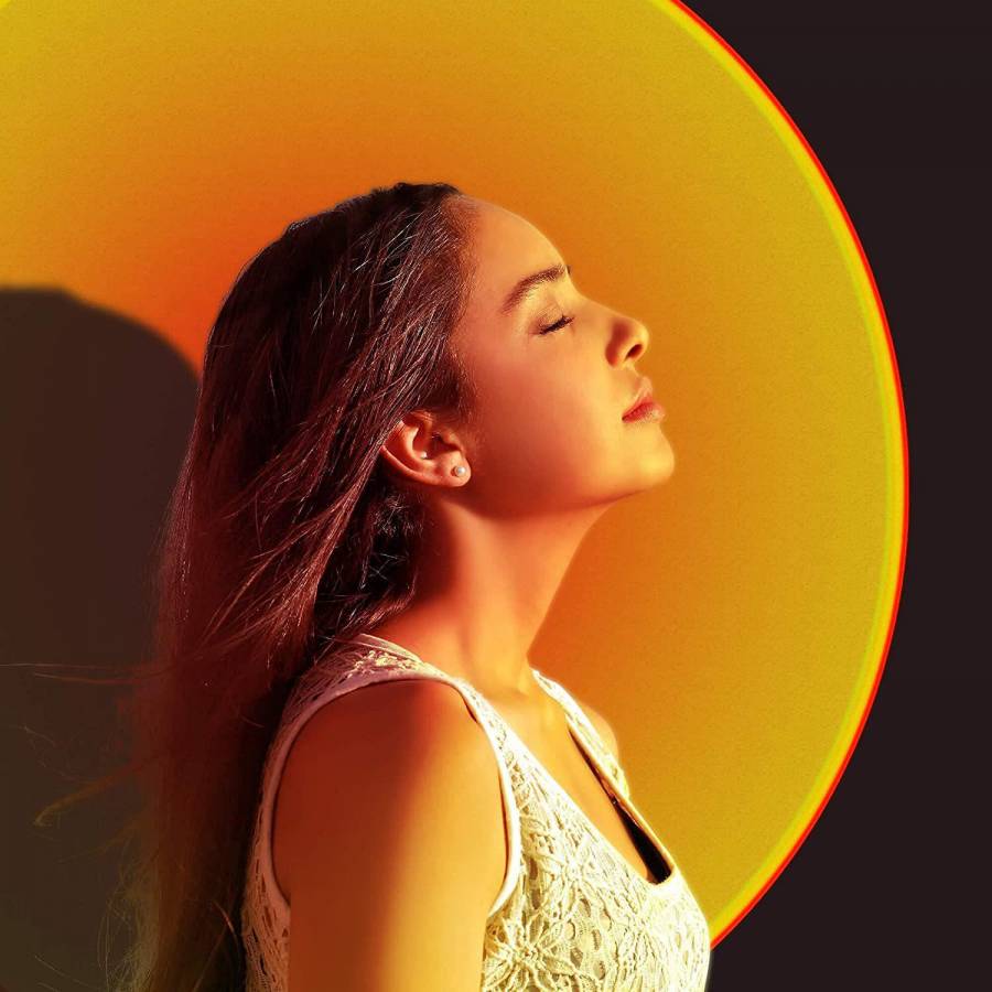 Lampa Cu Lupa, Videografie, Efect De Apus De Soare, Usor De Folosit, Ergonomica, Negru