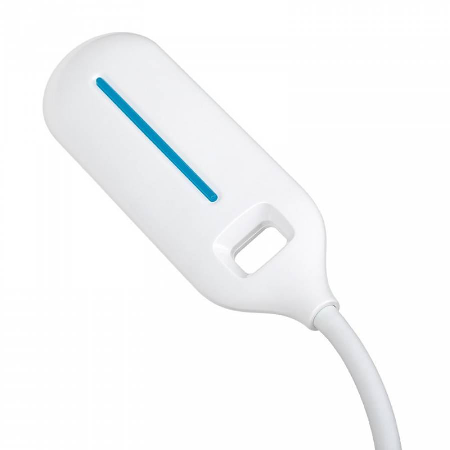 Lampa De Birou Led Cu 48 Surse De Lumina Led Smd, Temperatura Culoare 3000 K/ 4300 K/ 6300 K, Flux Luminos Maxim 450 Lm, Clasa De Protectie Ip20 , Putere 8 W, Iesire 12 V,alb