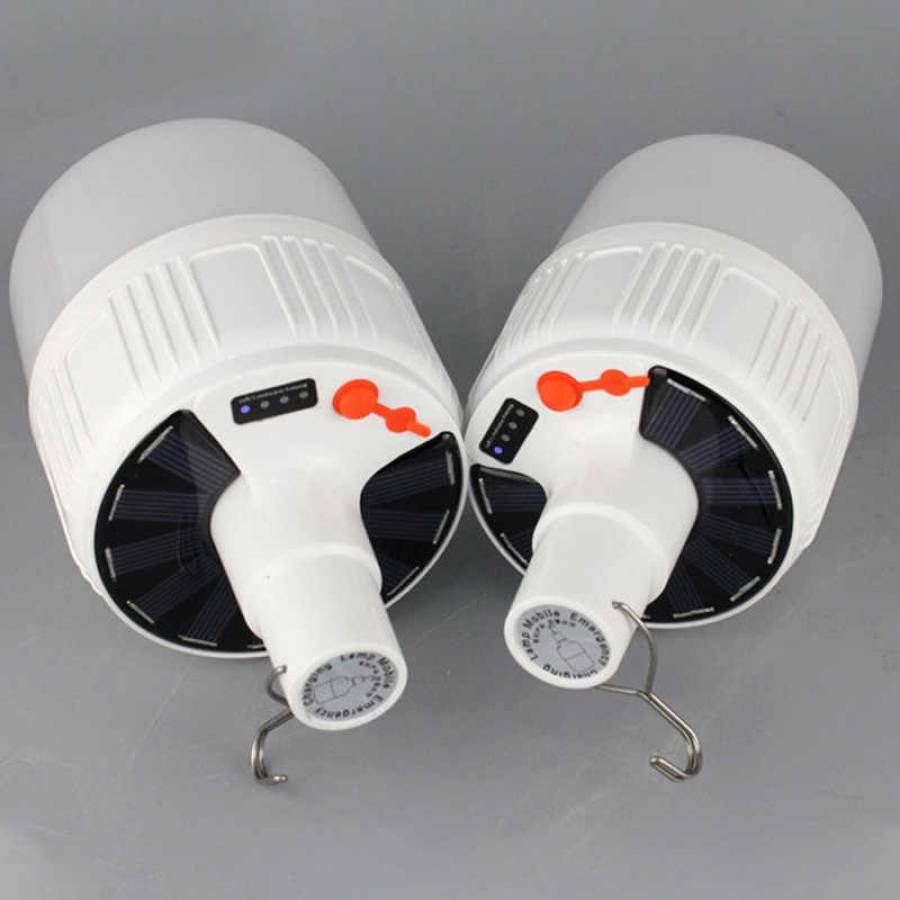 Lampa De Exterior Cu Carlig De Agatare Klausstech, Putere 80 W, Alimentare 12 V - 24 V , Lumina Calda, 336 Surse De Luminare,design Modern, Culoare Alb