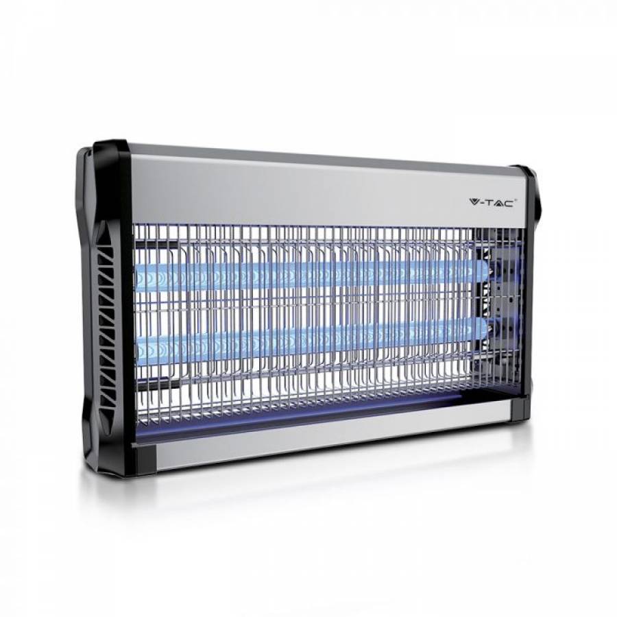 Lampa Electrica Uv, Aparat Anti Tantari, Anti Muste, Anti Insecte, 2x15w, 100 M2