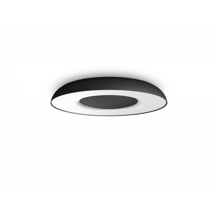Lampa Philips De Plafon Cu Led Integrat, Ambianta Calda, Intrerupator Inclus, Control Bluetooth, Contemporan, Eyecomfort, 2400 Lm, 2200 6500 K, Negru
