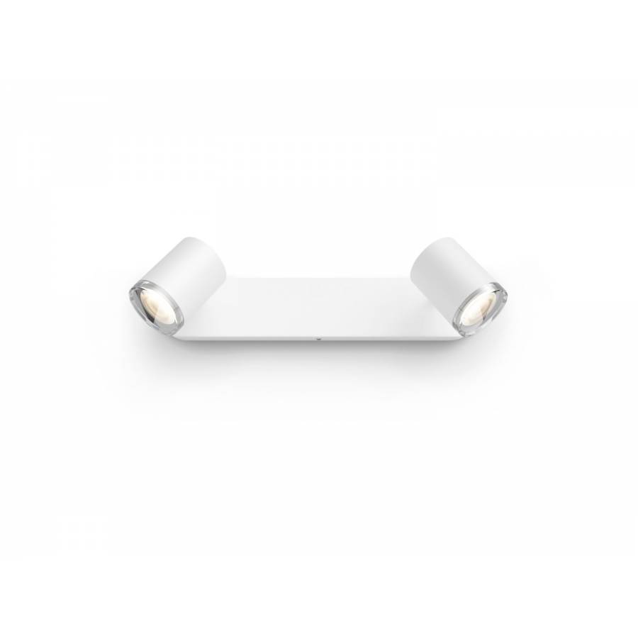 Lampa Philips Luminoasa Baie, Led Soclu Gu10, Control Bridge/bluetooth, Ambianta Alba, Intrerupator Inclus, Metal, 700 Lm, Ip44, Culoare Alb