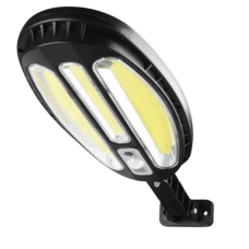 Lampa Solara Cu Senzor Klausstech, 138 Led-uri Cob, Senzor De Miscare, Rezistenta La Intemperii Si Apa, Usor De Instalat, Fara Fire, Design Compact Si Ergonomic, Negru