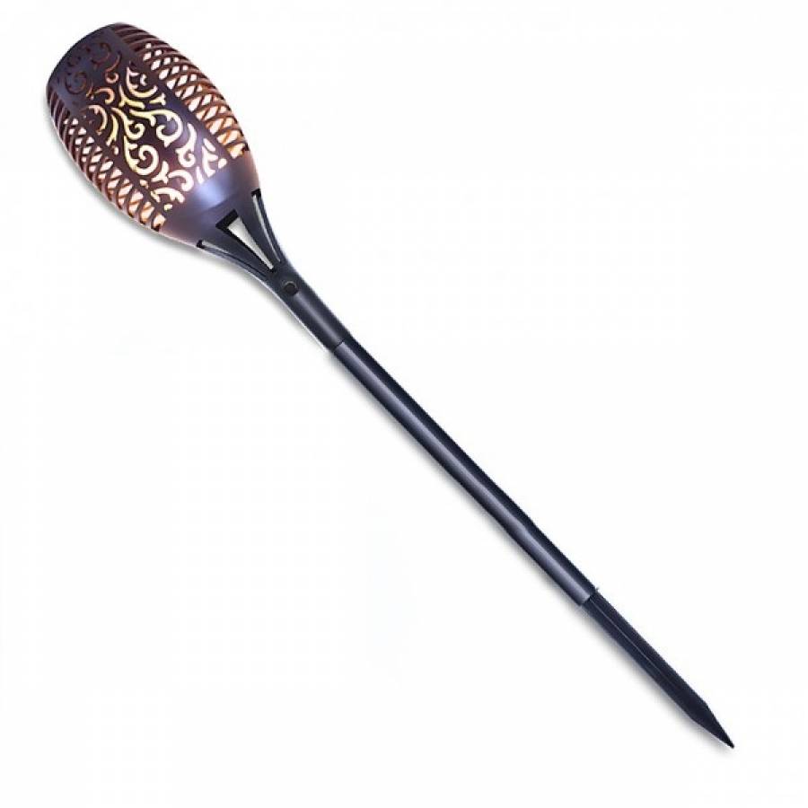 Lampa Solara KlaussTech De Exterior, Tip Torta, Senzor De Lumina, Ip65, 600 Mah, Buton On/off, Usor De Folosit, Moderna, Negru