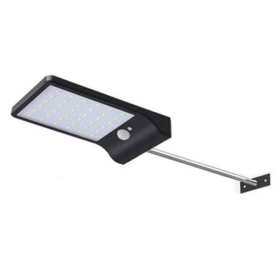 Lampa Solara De Perete Cu 36 Led-uri Si Senzor Miscare Klausstech