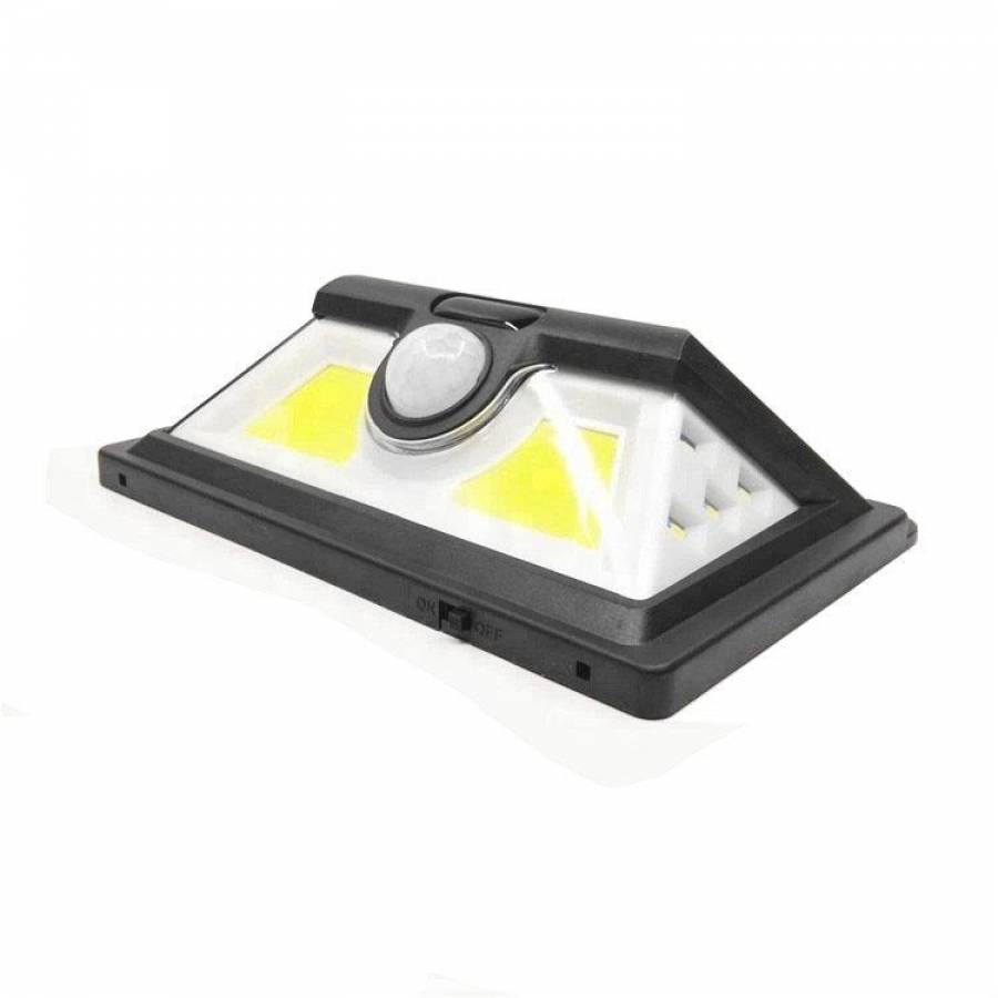 Lampa Solara Klausstech, Senzor De Miscare, Waterproof, Acumulator 1200 Mah, Temperatura Culoare 5500 K, Unghi Iluminare 120°, Lumina Led, Panou Solar 0,55 W/5,5 V, Design Ergonomic, Negru