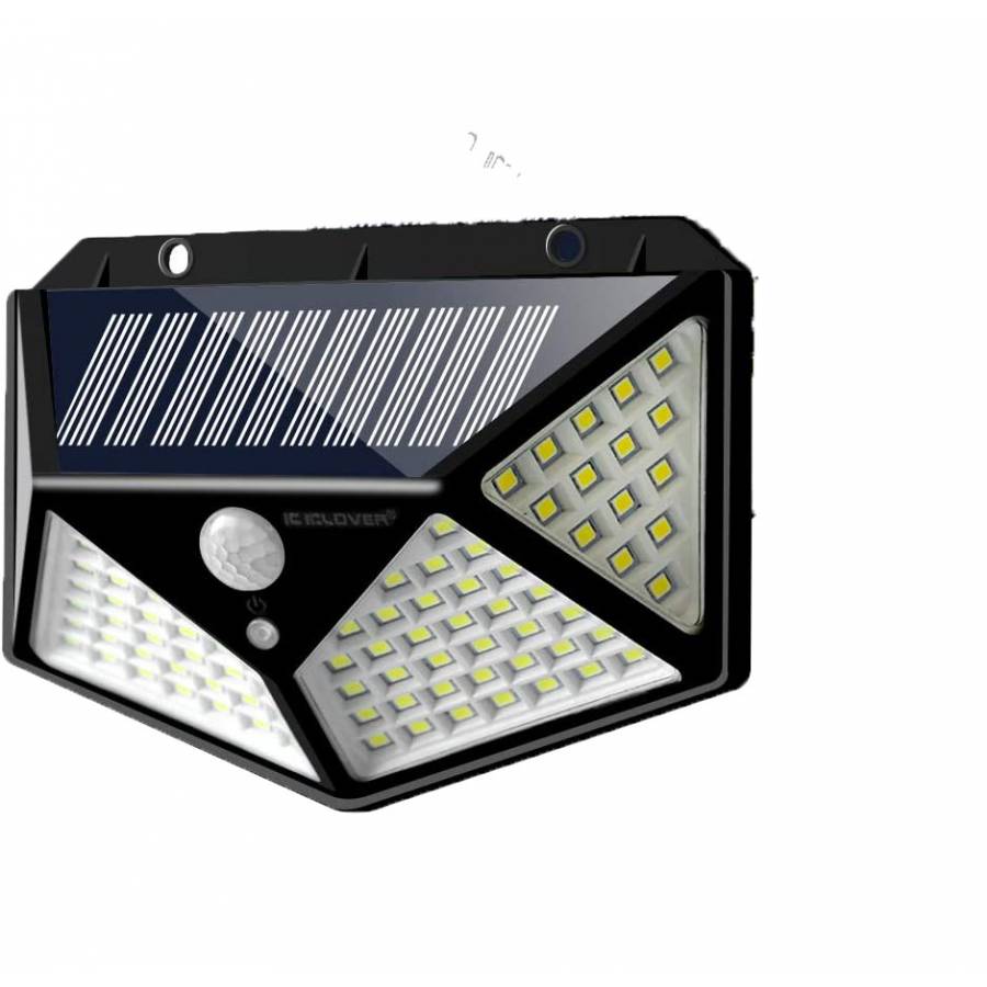 Lampa Solara Klausstech, Tehnologie Senzor De Miscare, Capacitate Baterie 1800 Mah, Unghi Senzor 120 Grade, Luminozitate 600 Lm, 1 W, Compact, Negru