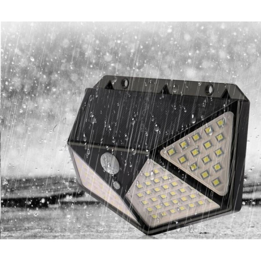 Lampa Solara Klausstech, Tehnologie Senzor De Miscare, Capacitate Baterie 1800 Mah, Unghi Senzor 120 Grade, Luminozitate 600 Lm, 1 W, Compact, Negru