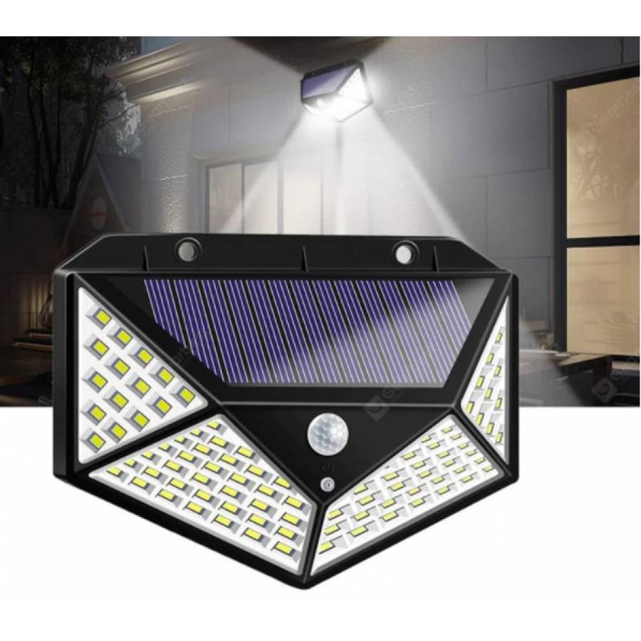 Lampa Solara Klausstech, Tehnologie Senzor De Miscare, Capacitate Baterie 1800 Mah, Unghi Senzor 120 Grade, Luminozitate 600 Lm, 1 W, Compact, Negru