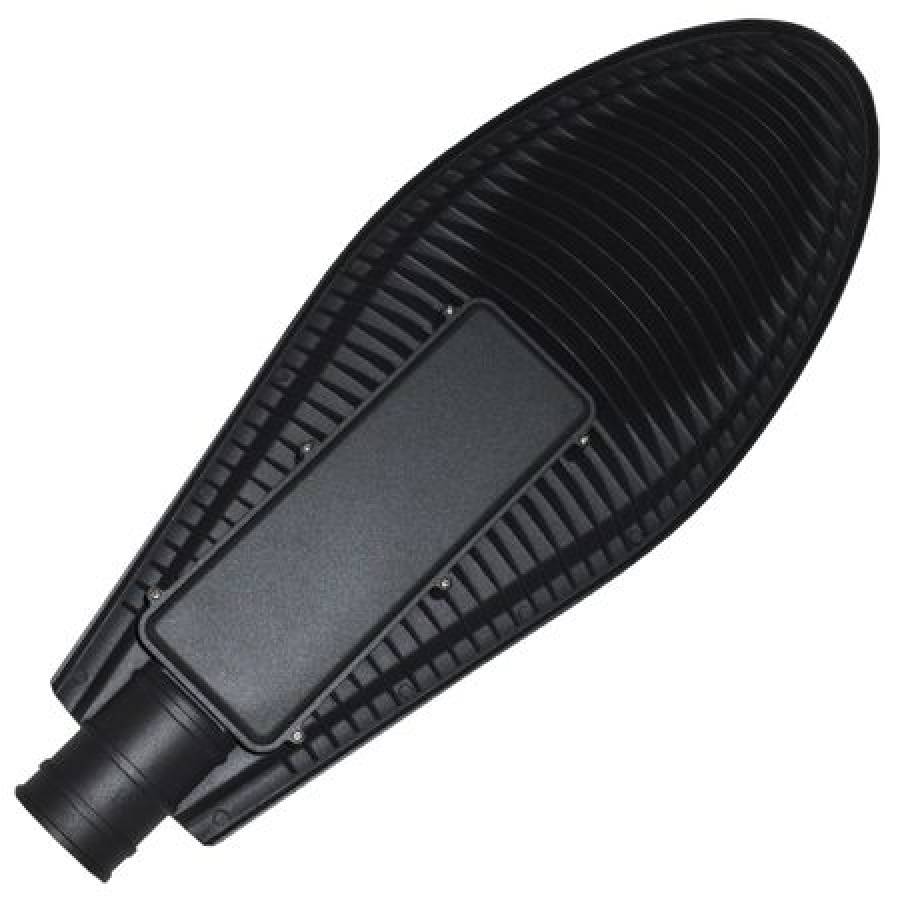 Lampa Stradala Led De Exterior Klausstech, Putere 150 W, Flux Luminos 15500 Lm, Unghi Iluminare 140 Grade, Design Modern, Negru