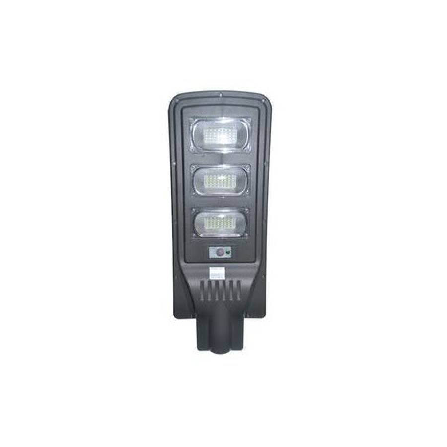 Lampa Stradala Solara Cu Putere 90 W Klausstech , Functia De Senzor Crepuscular Si De Miscare , Flux Luminos 7200 Lm , Tip De Lumina Alb Rece 6500k , Material Abs , Negru