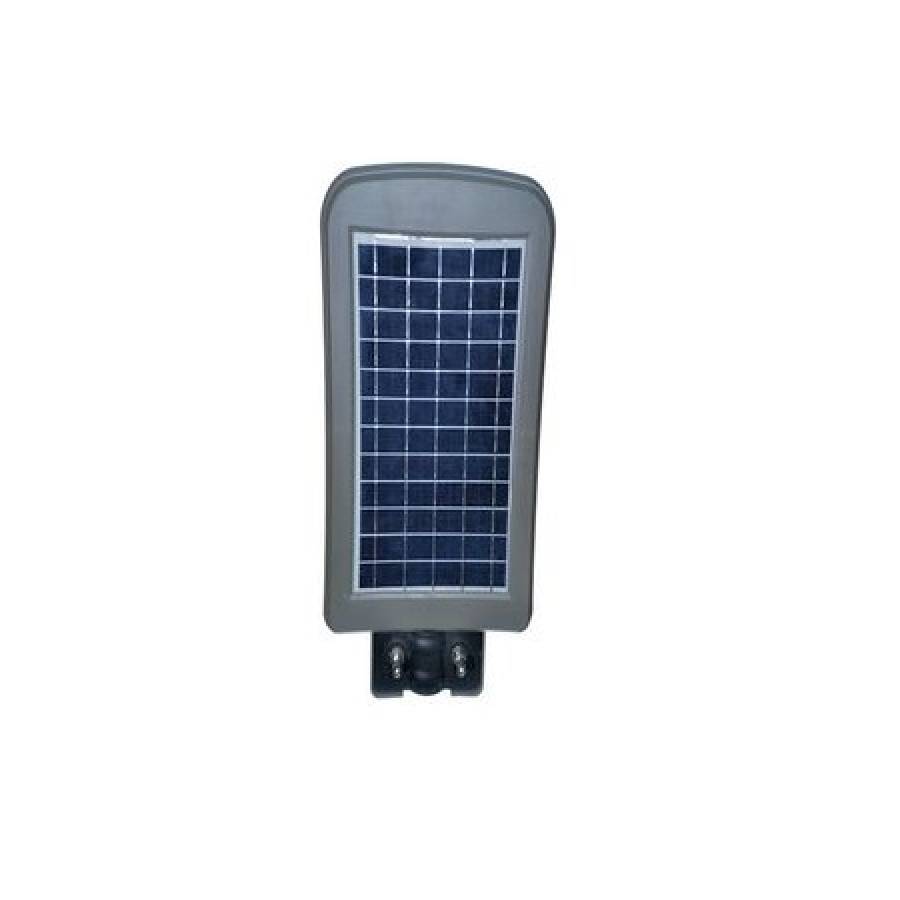Lampa Stradala Solara Cu Putere 90 W Klausstech , Functia De Senzor Crepuscular Si De Miscare , Flux Luminos 7200 Lm , Tip De Lumina Alb Rece 6500k , Material Abs , Negru
