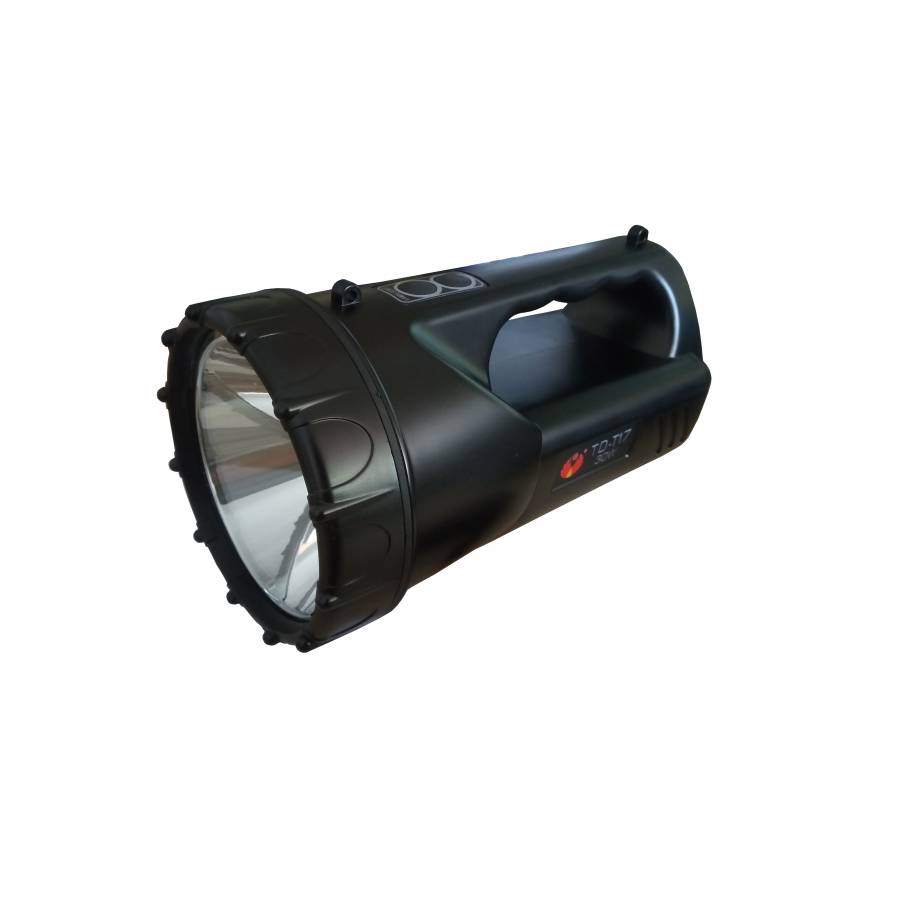 Lanterna Cu Maner , 3 Functii De Intensitate Fata Si 1 Singura Intensitate Spate , Flux Luminos Led , Lumina Rece