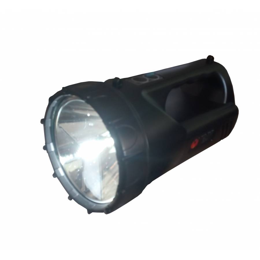 Lanterna Cu Maner , 3 Functii De Intensitate Fata Si 1 Singura Intensitate Spate , Flux Luminos Led , Lumina Rece