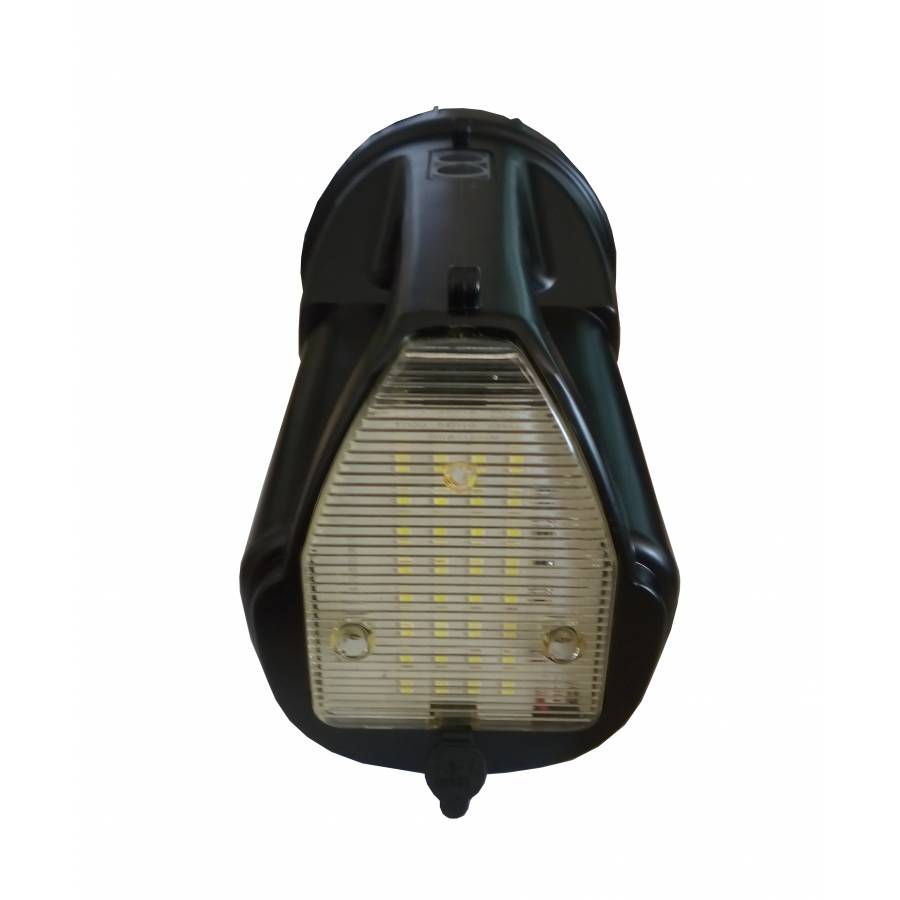 Lanterna Cu Maner , 3 Functii De Intensitate Fata Si 1 Singura Intensitate Spate , Flux Luminos Led , Lumina Rece