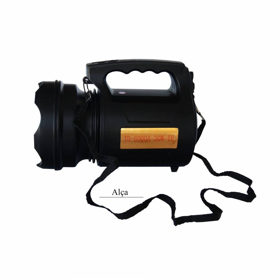 Lanterna Klausstech Cu Maner , Acumulator Reincarcabil , 2 Butoane Power , 3 Moduri Lumina