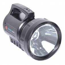 Lanterna KlaussTech Led Profesionala Cu Acumulator Li-ion, Iluminare Pana La 700 M, Material Plastic Abs, Usb Power Bank Pentru Incarcare Telefoane,  Mod Economic, Timp Incarcare 8 Ore, Ergonomic, Culoare Negru