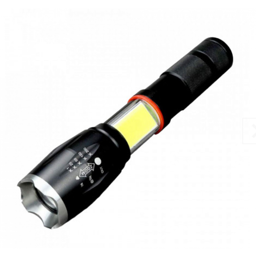 Lanterna KlaussTech, Lumina 180°, Baza Magnetica, 5 Moduri, Multifunctionala, Usor De Folosit, Ergonomica, Waterproof, Negru